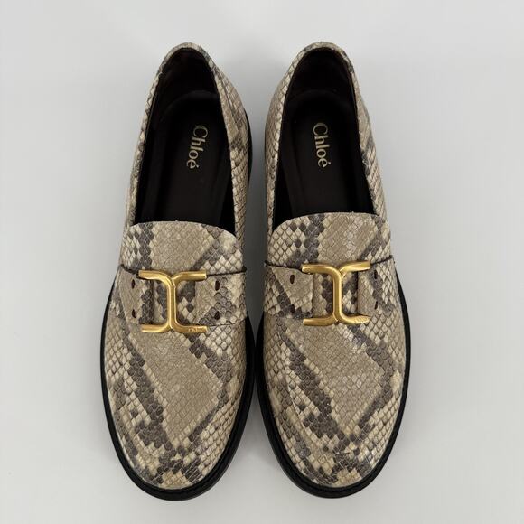 Chloé Marcie Loafers 38.5 Old Money Quiet Luxury Minimalist Parisian Chic Style - Picture 4 of 10